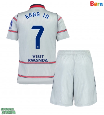Atletico Madrid Lee Kang-in #7 Replika Babytøj Tredje sæt Børn 2026-27 Kortærmet (+ Korte bukser)